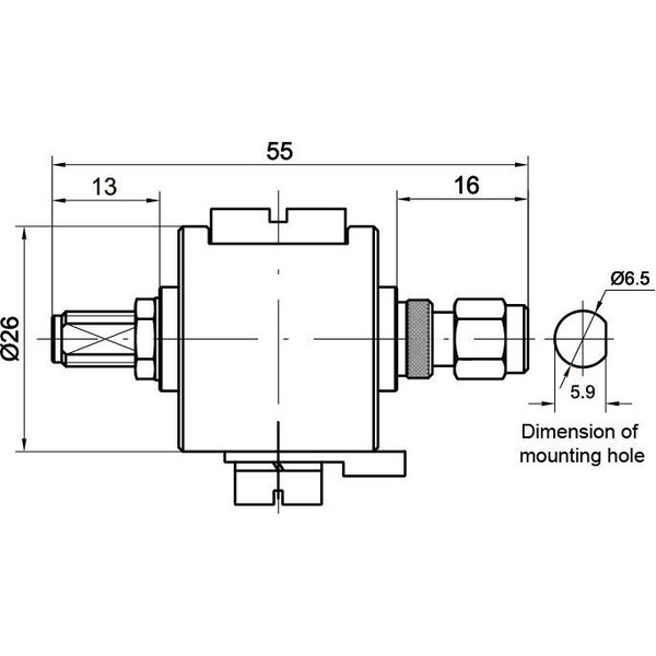 Citel Outdoor RF Protector, Dc-3.5 Ghz, Dc Pass, 70W, Imax 20Ka, Male-Female Sma Connector P8AX15-SMA/MF